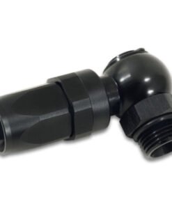 Vibrant Single -8AN x -8AN Banjo to Hose End Aluminum Fitting