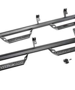 N-Fab 21-22 Ford Bronco 2 Door Predator PRO Step System - Wheel 2 Wheel - Tex. Black