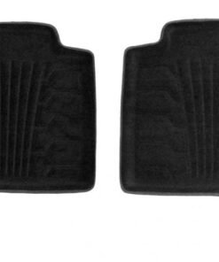 Lund 09-17 Dodge Ram 1500 Crew Cab Catch-It Carpet Rear Floor Liner - Black (2 Pc.)