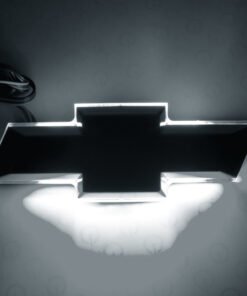 Oracle Illuminated Bowtie - Flat Black Center - Dual Intensity - White