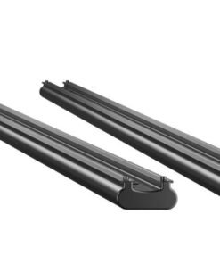 Thule TracRac SR Base Rails for 99-13 GMC (Crew Cab/X-Short Bed) - Black