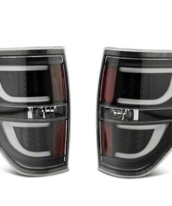 Raxiom 09-14 Ford F-150 Styleside G2 LED Tail Lights -Black Housing (Clear Lens)