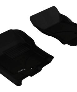 3D MAXpider 2005-2015 Nissan Pathfinder/Xterra Kagu 1st Row Floormat - Black