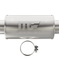 MagnaFlow Muffler Mag DSL SS 7x7x14 4in Inlet 4in Outlet