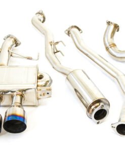 Invidia 17-19 Honda Civic Type R Q300 Triple Titanium Tip Cat-back Exhaust