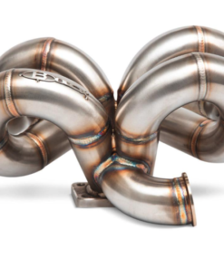 BLOX Racing Honda B-Series T304 Ram Horn Turbo Exhaust Manifold T3 Inlet 38mm/40mm Wastegate
