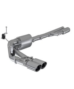 MBRP 2019+ Chevrolet Silverado 1500 4.5L/5.3L Pre-Axle Dual Side Exite w/ 4in OD Tip - AL