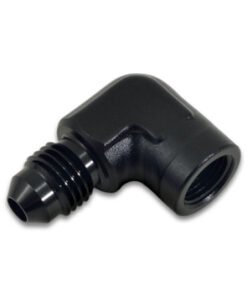 Vibrant -3AN to 1/8in NPT 90 Degree Adapter Fitting