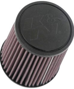 K&N Universal Clamp-On Air Filter 3in FLG 5in B 4in T 6in H