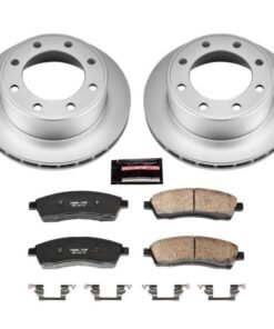 Power Stop 00-05 Ford Excursion Rear Z17 Evolution Geomet Coated Brake Kit