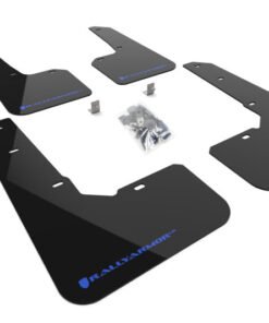 Rally Armor 2022 Subaru Outback Wilderness Black Mud Flap Blue Logo