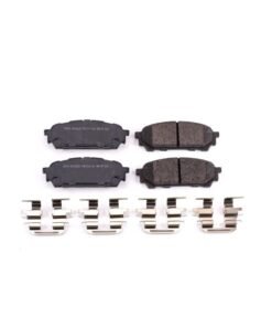 Power Stop 05-06 Saab 9-2X Rear Z17 Evolution Ceramic Brake Pads w/Hardware