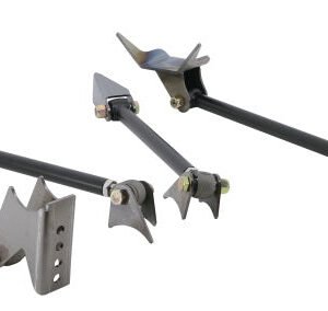 Ridetech Universal Weld-in Triangulated 4 Link Kit Black Powdercoated