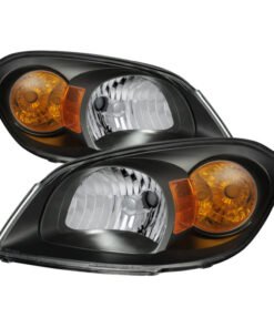 Xtune Chevy Cobalt 05-10 Crystal Headlights Black HD-JH-CCOB05-AM-BK