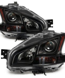 xTune Nissan Maxima 09-14 OEM Style Headlights - Black HD-JH-NM09-AM-BK