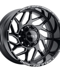 Weld W117 20X9 Fulcrum 8X165.1 ET00 BS5.00 Gloss Black MIL 125.1
