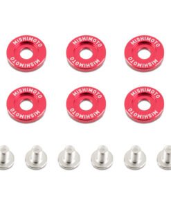 Mishimoto Large Fender Washer Kit (6pcs) - Red