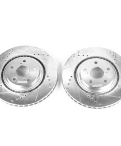 Power Stop 15-17 Lexus NX200t Front Evolution Drilled & Slotted Rotors - Pair