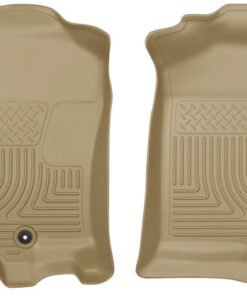 Husky Liners 2015 Ford Expedition/Lincoln Navigator WeatherBeater Front Tan Floor Liners