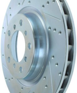 StopTech Select Sport 01-06 BMW M3 Slotted & Drilled Front Right Rotor