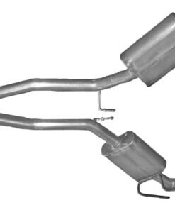 Gibson 2010 Chevrolet Camaro SS 6.2L 2.25in Cat-Back Dual Exhaust - Aluminized