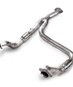 Stainless Works 2011-14 F-150 3.5L 3in Downpipe High-Flow Cats Y-Pipe Factory Connection