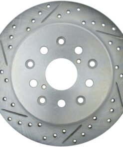 StopTech 01-05 Lexus IS300 / 02-10 Lexus SC430 Sport Slotted & Drilled Rear Right Brake Rotor