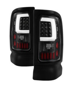 xTune Dodge Ram 1500 94-01 Tail Lights - Light Bar LED - Black ALT-ON-DRAM94V3-LBLED-BK