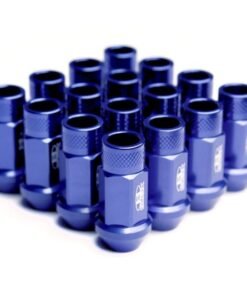 BLOX Racing Street Series Forged Lug Nuts - Blue 12 x 1.25mm - Set of 16