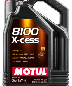 Motul Synthetic Engine Oil 8100 5W30 X-CESS 5L - Case of 4