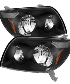 Xtune Toyota 4Runner 03-05 Crystal Headlights Black HD-JH-T4R03-AM-BK