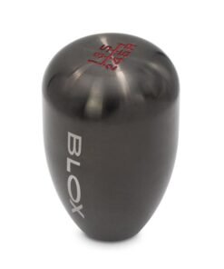 BLOX Racing 6-Speed Billet Shift Knob - Gun Metal 12x1.25mm