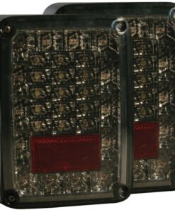 ANZO 2007-2015 Jeep Wrangler LED Taillights Smoke
