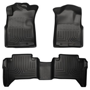 Husky Liners 05-13 Toyota Tacoma WeatherBeater Combo Black Floor Liners