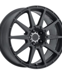 Method MR501 RALLY 17x8 +42mm Offset 5x100 67.1mm CB Matte Black Wheel