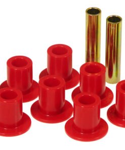 Prothane 87-96 Jeep Front Spring & Shackle Bushings - Red