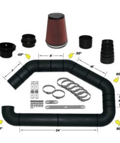 Airaid U-Build-It - Universal 4in Master Kit II w/700-469 9in Filter