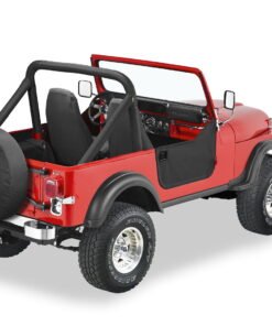 Bestop 53038-15 Half Doors w/ Rotary Latch for 80-95 Jeep CJ7/CJ8, Wrangler YJ