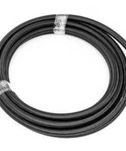 DeatschWerks 8AN Black Nylon Braided PTFE Hose 20 Feet