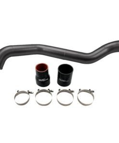 Wehrli 01-04 Chevrolet 6.6L LB7 Duramax Driver Side 3in Intercooler Pipe - WCFab Grey