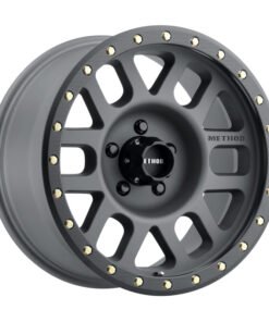 Method MR309 Grid 17x8.5 0mm Offset 5x150 116.5mm CB Titanium/Black Street Loc Wheel