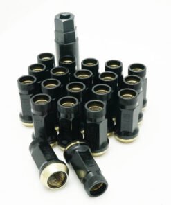 Wheel Mate Muteki SR45R Lug Nut Kit 12x1.25 - Black