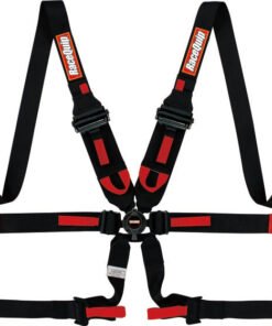 RaceQuip Black FIA CAMLOCK 6pt 2in Pull Down Lap FHR