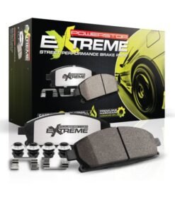 Power Stop 18-19 Jeep Grand Cherokee Front Z26 Extreme Street Brake Pads w/Hardware