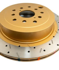 DBA 08-10 STi/2017 BRZ w/Perf. Pkg. Dual-Drilled Rear Drilled & Slotted 4000 Series Rotor