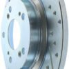 StopTech Select Sport 2000-2009 Honda S2000 Slotted and Drilled Right Rear Brake Rotor