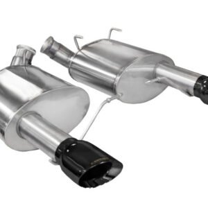 Corsa 11-14 Ford Mustang GT/Boss 302 5.0L V8 Black Sport Axle-Back Exhaust
