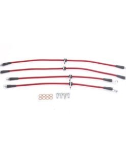 Power Stop 02-06 Acura RSX Front & Rear SS Braided Brake Hose Kit