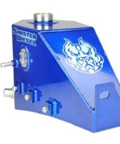 Sinister Diesel 08-10 Ford 6.4L Degas Bottle - Blue