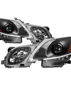 Xtune Lexus Gs 06-11 OE Projector Headlights (w/AFS. Hid Fit) Black PRO-JH-LGS06-AFS-AM-BK